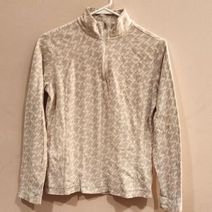 Columbia  Sportswear company Women's Light Weight Beige white Size Medium